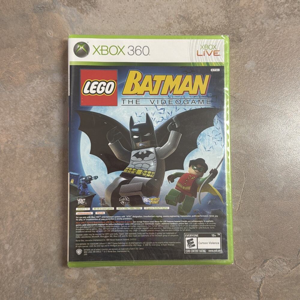 LEGO Batman: The Videogame / Pure (Microsoft Xbox 360, 2009) *BRAND NEW SEALED*